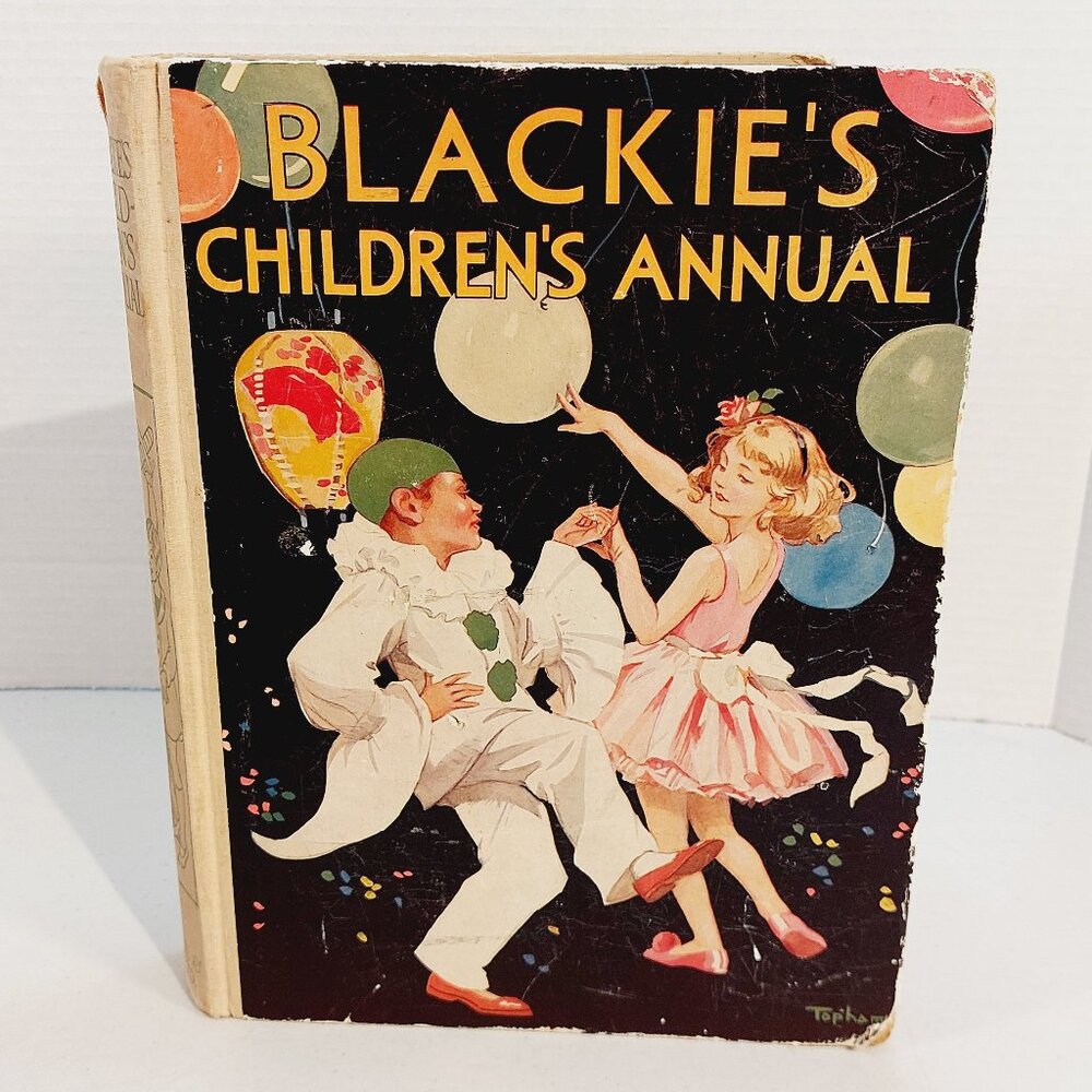Vtg 1937 Blackie's Children's Annual - Hardcover